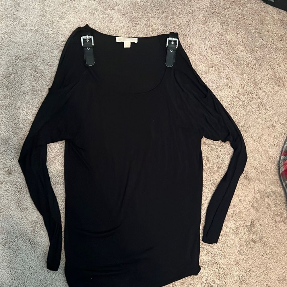 Michael Kors cold shoulder top